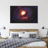 Singulariteit Canvas Afdruk (Insitu (Slaapkamer))