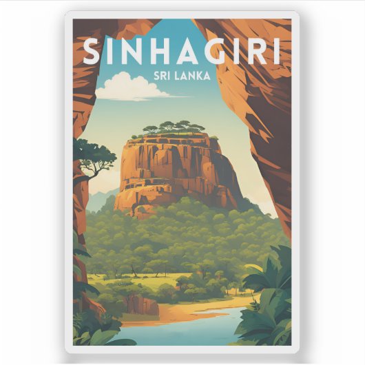 Sinhagiri Sticker (Voorkant)