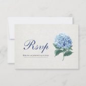 SINI Blue Hydrangea Response Kaart (Achterkant)