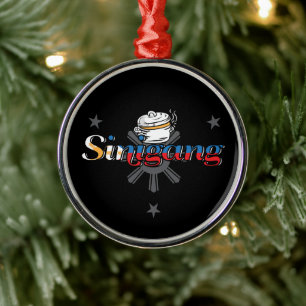 Sinigang Filipino Food Metalen Ornament