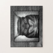 Sinister Cat Jigzaag Puzzle Legpuzzel (Verticaal)