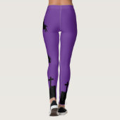 "Sinister Cemetery" Leggings (Achterkant)