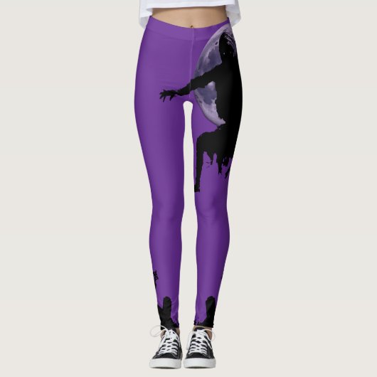 "Sinister Cemetery" Leggings (Voorkant)