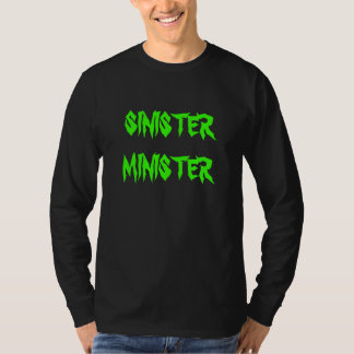 SINISTER MINISTER - Lange hoes T-shirt