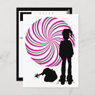 sinister santa briefkaart