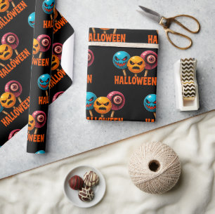 Sinister Sweets Halloween Cadeaupapier