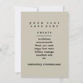 sinisterkonijn kaart (Achterkant)