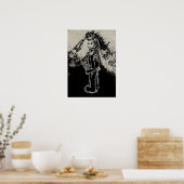 sinisterkonijn poster (Keuken)