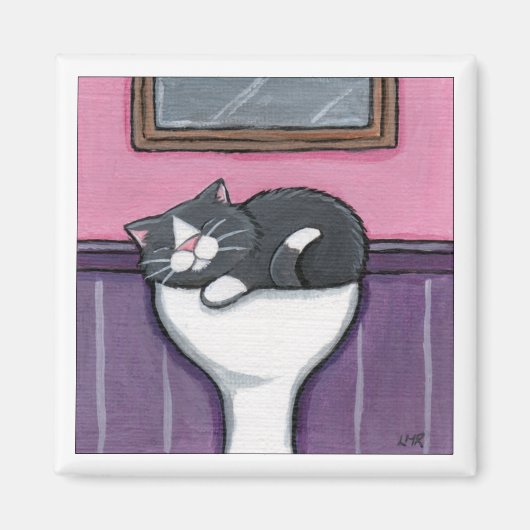 Sink Love.3 - Aimant de chat (Devant)