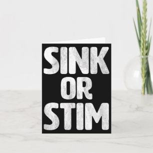 Sink Stim Neurodivergent Normaliseer Autisme Stimm Kaart