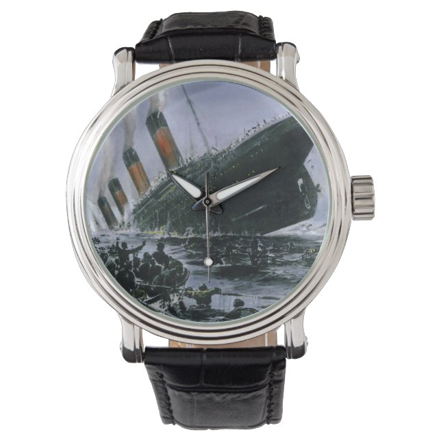 Sinking RMS Titanic Horloge (Voorkant)