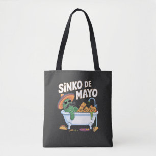 Sinko de Mayo Cinco De Mayo Cactus Grappig  Draagtas