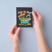 Sinko de Mayo"Grappige Cinco de Mayo Cactus Flyer (Hand)