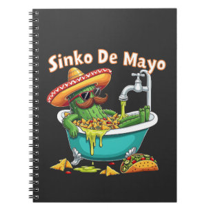 Sinko de Mayo"Grappige Cinco de Mayo Cactus Notitieboek