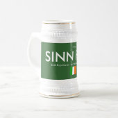 Sinn Fein 1916 Tribute Stein Bierpul (Voorkant links)