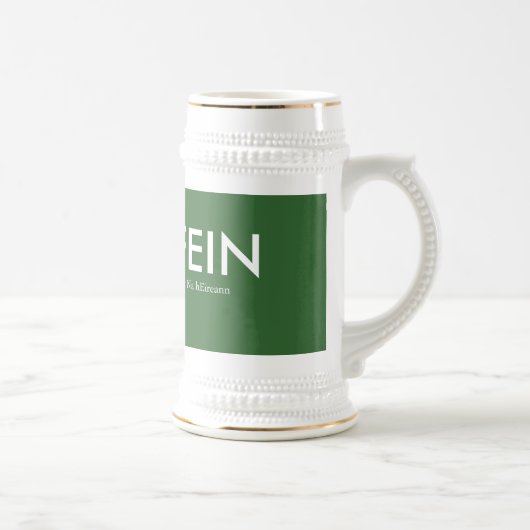 Sinn Fein 1916 Tribute Stein Bierpul (Rechts)