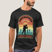 Sinnemahoning State Park PA Retro T-shirt (Voorkant)