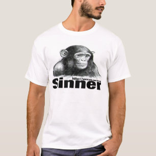 Sinner Chimp t-shirt - van Brett Keane