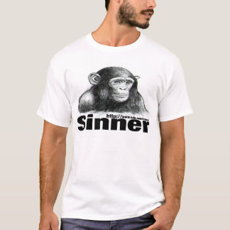 Sinner Chimp t-shirt - van Brett Keane