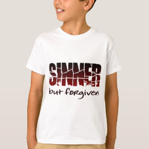 Sinner maar vergeven t-shirt