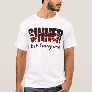 Sinner maar vergeven t-shirt