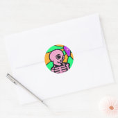 Sinner Ronde Sticker (Envelop)
