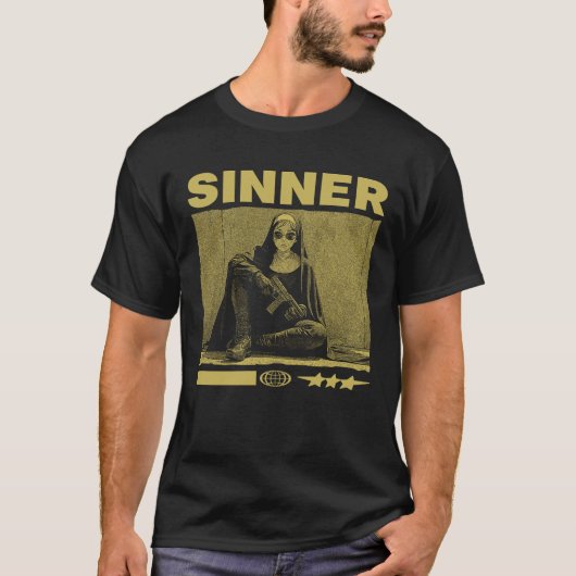 Sinner Streetwear T-shirt (Voorkant)