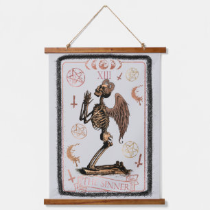 Sinner Tarot Kaart Hangend Wandkleed