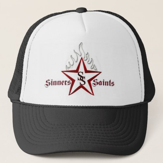Sinners Saints Trucker Hat Pet (Voorkant)