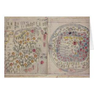 Sino carte coréenne du monde