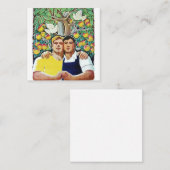 Sino Sovjet-samenwerking Vierkante Visitekaartje (Voorkant / Achterkant)