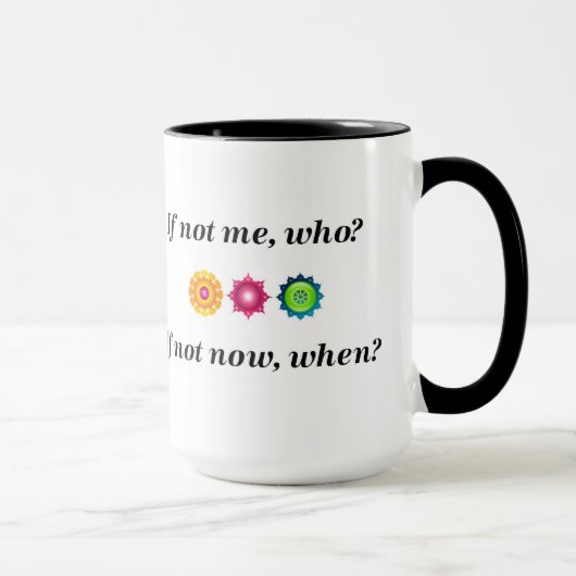 Sinon je, qui ? Sinon maintenant, quand ? Tasse (Droite)