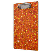 Sinopia Oranje Glitter Klembord (Links)