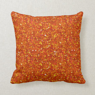 Sinopia Oranje Glitter Kussen