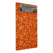 Sinopia Oranje Glitter Mini Klembord (Schuin)