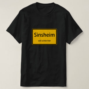 Sinsheim Messieurs T-shirt Tshirt