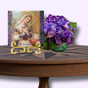 Sint-Adelheid, keizerin van het Heilige Roomse Rij Tegeltje