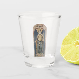 Sint Adelheid van Italië Keizerlijke Genade Kunst Shot Glas