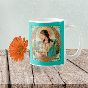 Sint-Agnes van Rome (BK 006) koffiemok