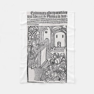 Sint Albertus de Grote Universele Dokter Kunst Fleece Deken