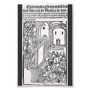 Sint Albertus de Grote Universele Dokter Kunst Foto Afdruk
