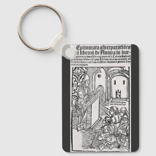 Sint Albertus de Grote Universele Dokter Kunst Sleutelhanger