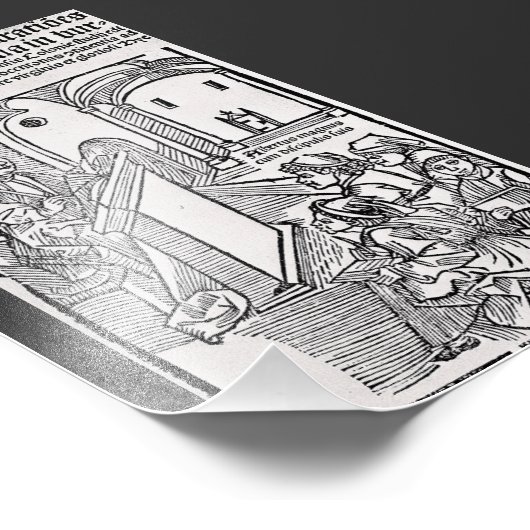 Sint Albertus Magnus Doctor van de Kerk Foto Afdruk (Hoek)