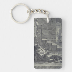 Sint Alexius van Rome Heilige Ootmoed Kunst Sleutelhanger