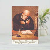 Sint Alfonsus Liguori Kaart (Staand voorkant)