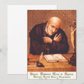 Sint Alfonsus Liguori Kaart (Voorkant / Achterkant)