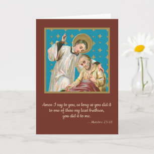 Sint-Aloysius en het slachtoffer van de schildklie Kaart