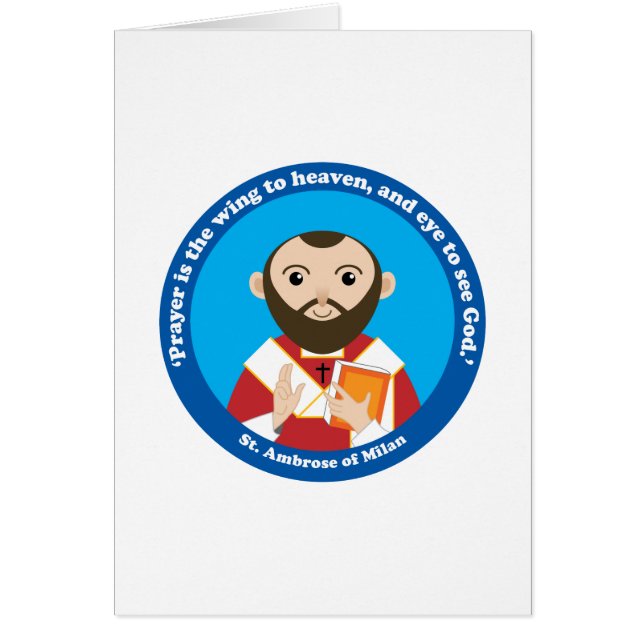 Sint-Ambrose van Milaan (Voorkant)