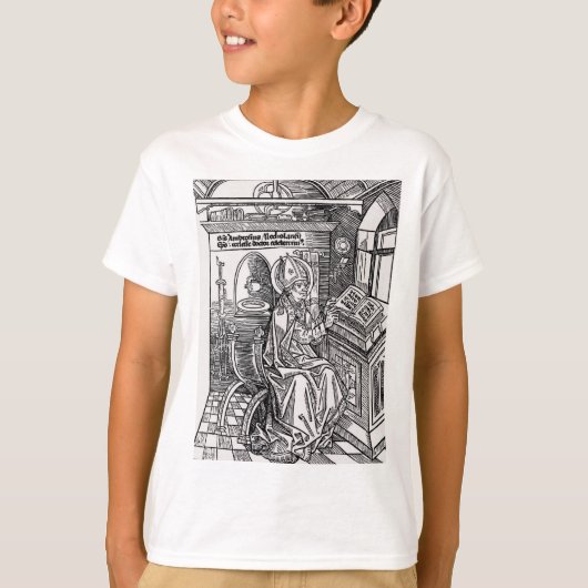Sint Ambrosius van Milaan T-shirt (Voorkant)