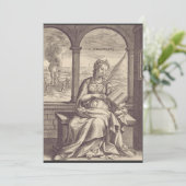 Sint Anastasia christelijke heilige en martelares Kaart (Staand voorkant)